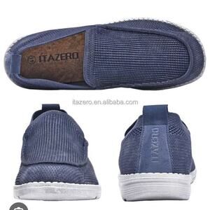 NEW Itazero Mesh Casual Slip On Loafers Size 8.5 Men’s Blue